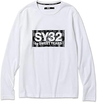 【SY32 SWEET YEARS】レディース ロングスリーブ S ホワイト SY32 SWEET YEARS】レディース ロングスリーブ M ホワイト